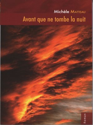 cover image of Avant que ne tombe la nuit